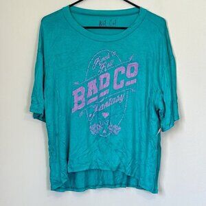 NWT Wst Cst Boxy Oversized Rock 'n Roll Fantasy Bad Co Shirt - Large
